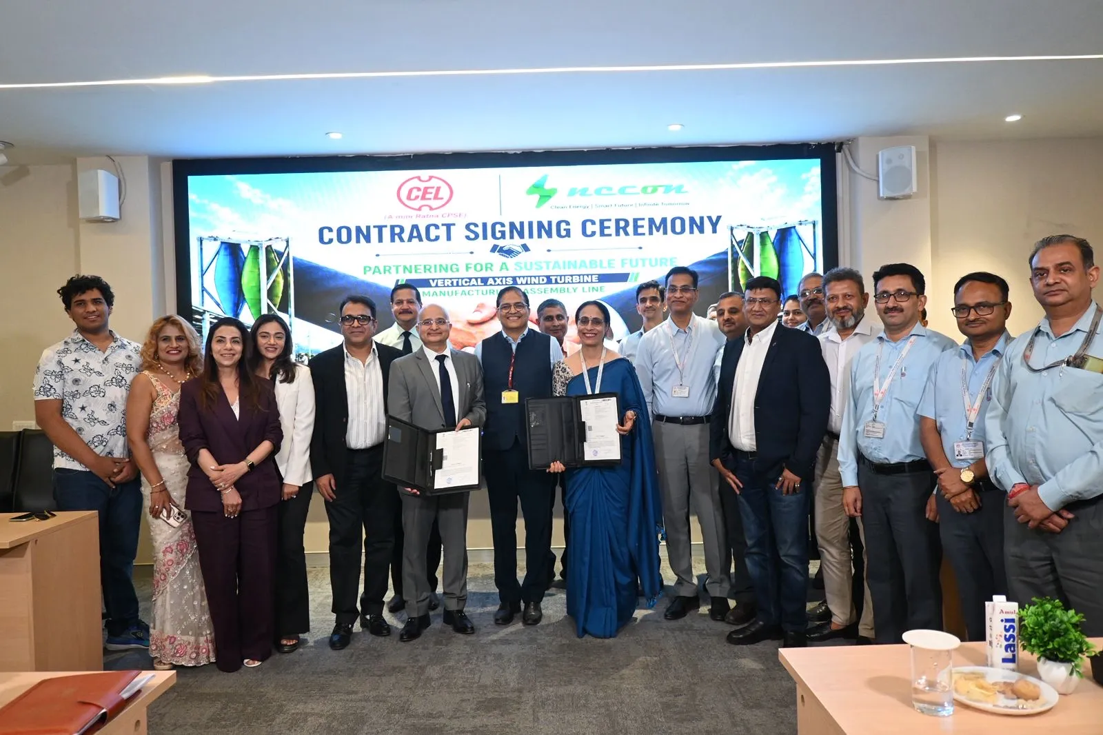 NECON and CEL join hands to power : Indias Clean Energy Future