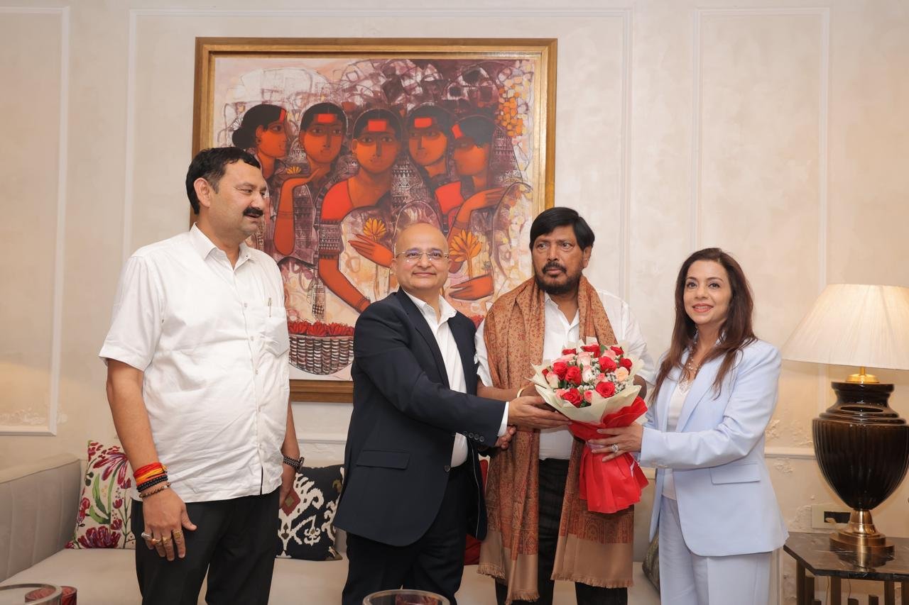 VISIT OF SHRI RAMDAS ATHAWALE, Honorable Minister of State for Social Justice and Empowerment, Gov. of India